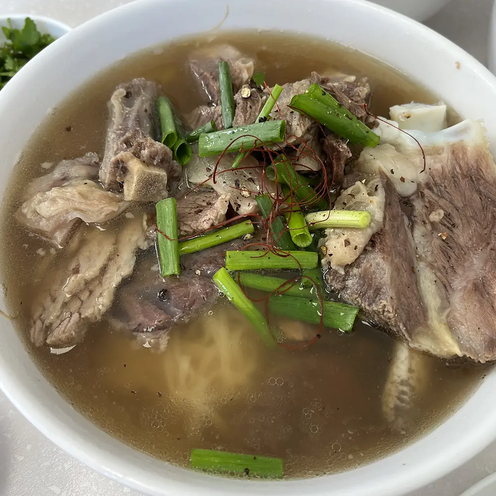 제주 태풍쌀국수